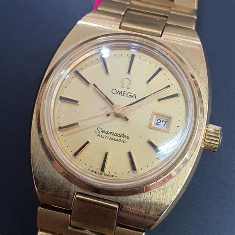 omega seamaster ladies gold|pre owned omega seamaster watches.